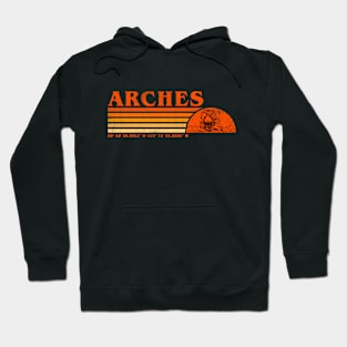 Arches Vintage National Park utah Hoodie